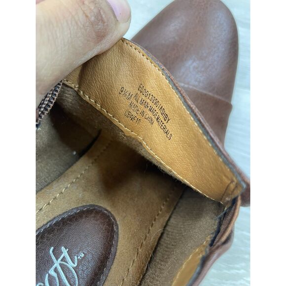 Eurosoft By Sofft Ashby Women's Boot Brown Leather 9.5 Bootie Ankle Casual Shoes - Picture 7 of 11